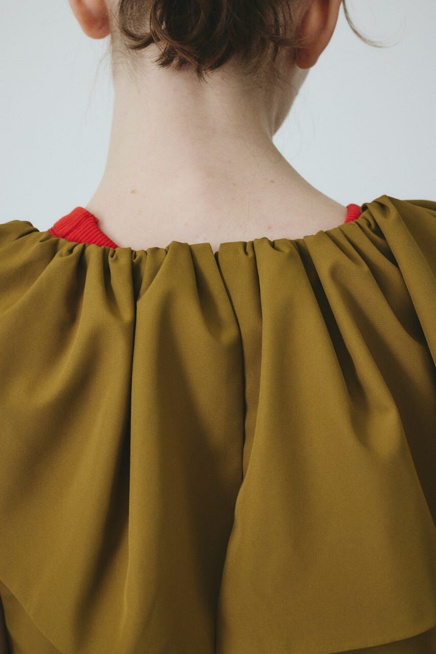 HeRIN.CYE「V neck frill all in one」|ワンピース|