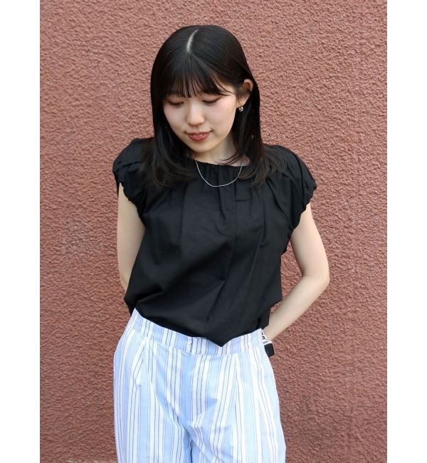 Ungrid「【WEB限定】パフスリーブデザインブラウス」|シャツ・ブラウス|