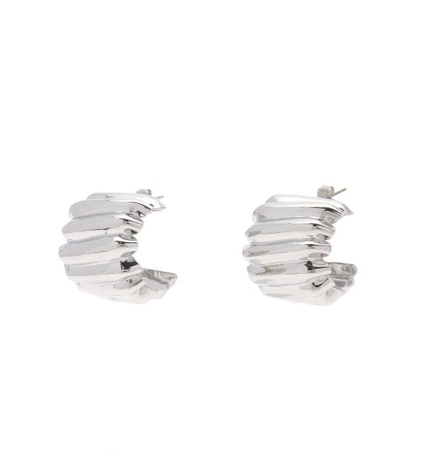 EVRIS「DEFORMATION HOOPピアス」|ピアス|