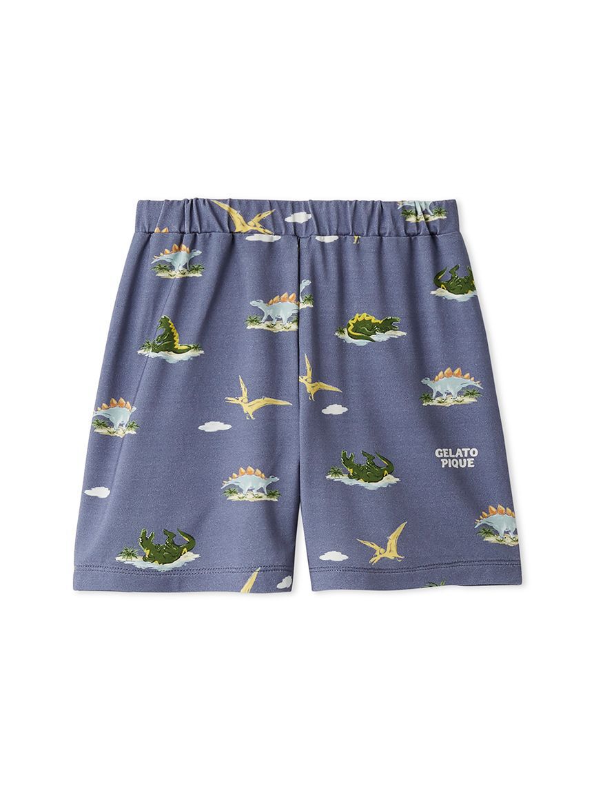 GELATO PIQUE KIDS & BABY「【KIDS】【接触冷感】スリーピングダイナソー柄ショートパンツ」|その他|