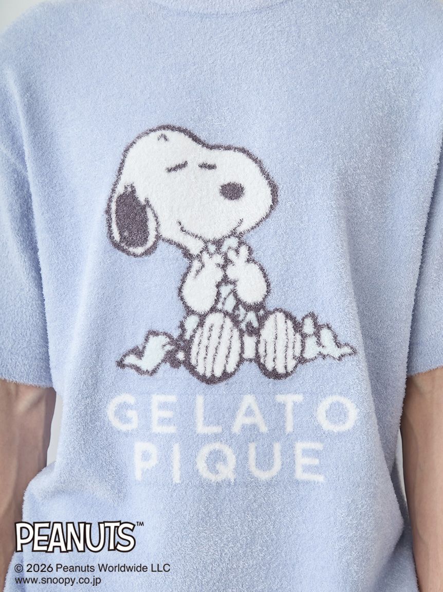 GELATO PIQUE HOMME「【PEANUTS】【HOMME】スムーズィージャガードプルオーバー」|プルオーバー|