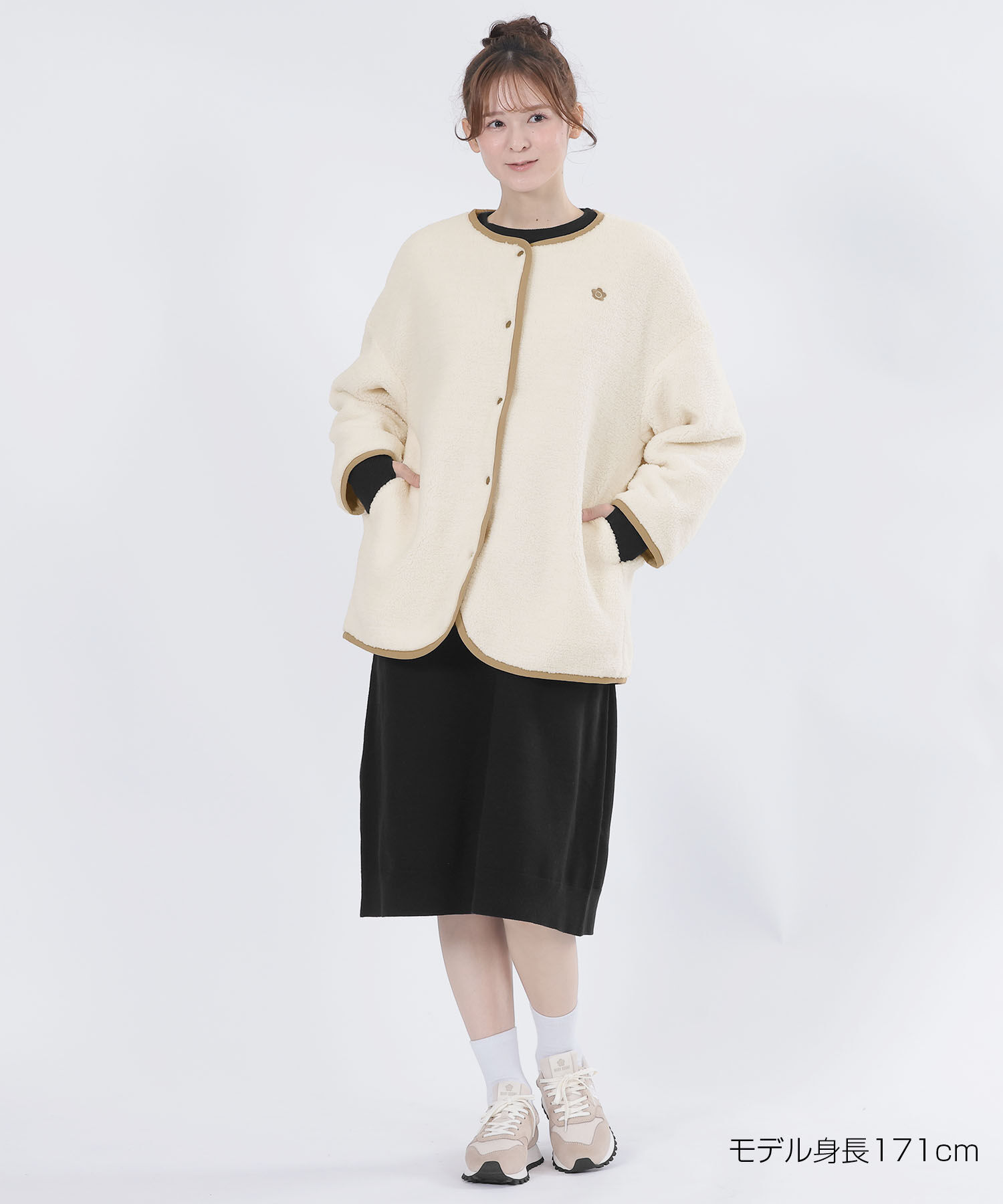 MARY QUANT「リバーシブル キルト ブルゾン」|ダウン|