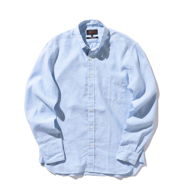 BEAMS PLUS「B.D. COOLMAX(R) Linen」|シャツ・ブラウス|SAX