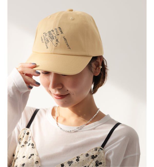 JOURNAL STANDARD relume「【LY / エルワイ】レターキャップ」|キャップ・キャスケット|ベージュ