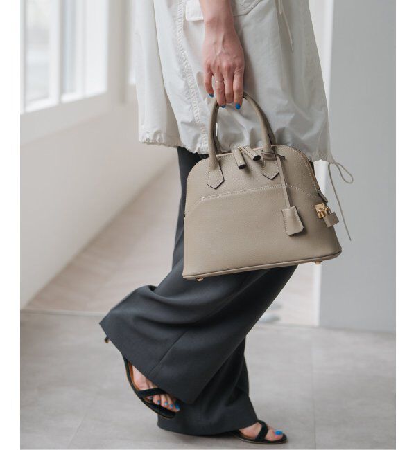 Spick and Span「《WEB限定追加》mica della valle / ミカデラヴァッレ Katia SO-0079S」|ボストンバッグ|グレーA