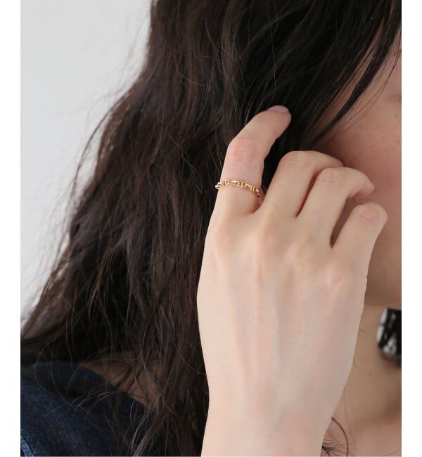 FRAMeWORK「GIGI/ジジ Anchor chain ring」|リング|