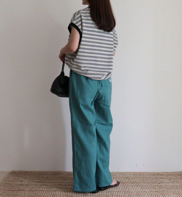 fredy emue「【GEVACO/ゲバコ】クルーネックフレンチスリーブTシャツ」|Tシャツ・カットソー|