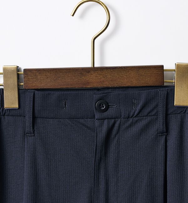 ABAHOUSE「【SMART CLOSET】接触冷感 カットメッシュ スラックス / セットアッ」|スラックス|