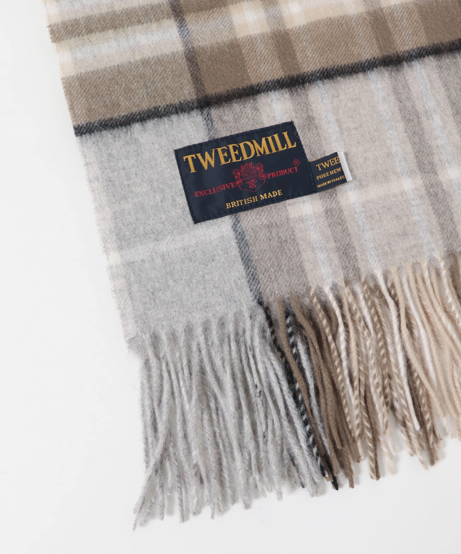 URBAN RESEARCH DOORS「『一部別注カラー』TWEED MILL　Lambswool Stole」|マフラー|