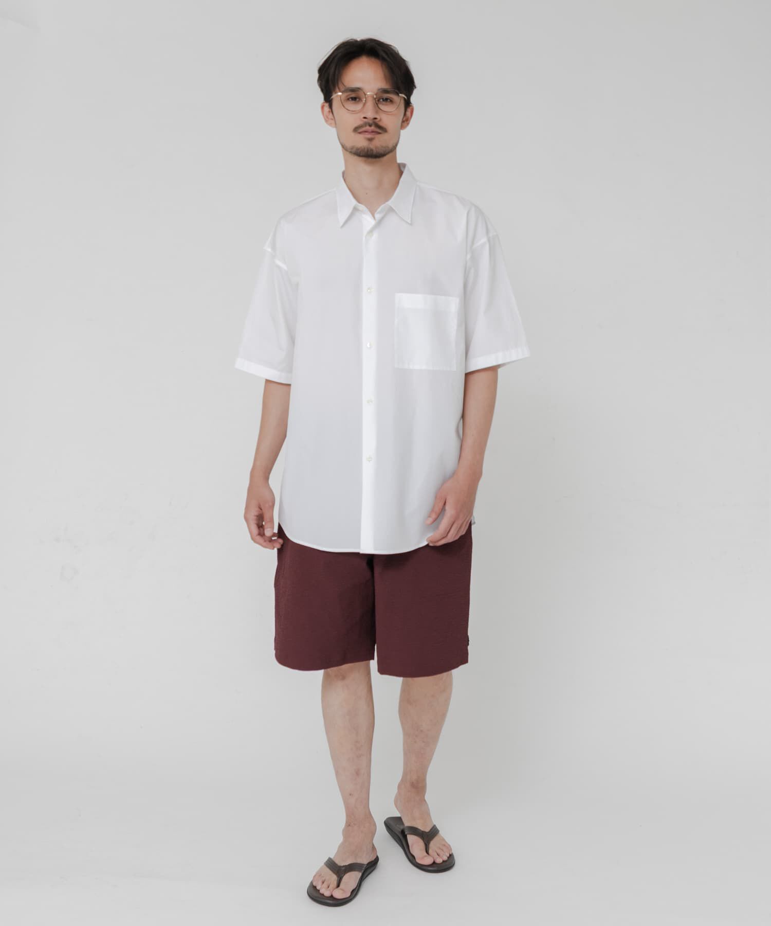 URBAN RESEARCH「THOMAS MASON SHORT-SLEEVE OVER SHIRTS」|シャツ・ブラウス|