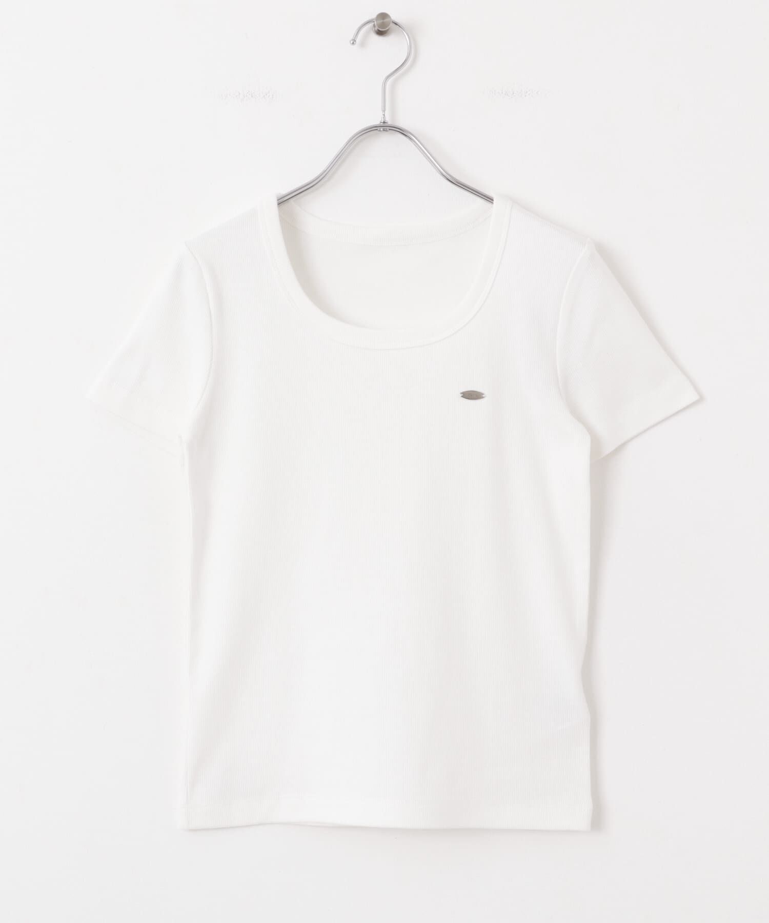 SENSE OF PLACE by URBAN RESEARCH「ラウンドネックリブTシャツ(半袖)」|Tシャツ・カットソー|