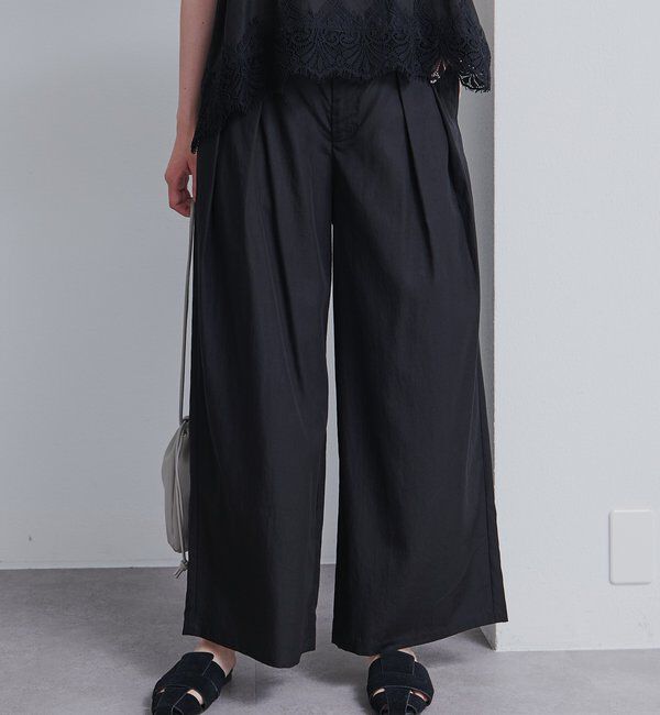  「【SET ITEM】レースヘムキャミソール+スラックスパンツセット」|その他|