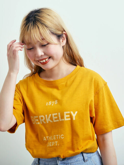 SM2「スラブロゴプリントアソートTシャツ」|Tシャツ・カットソー|オレンジ