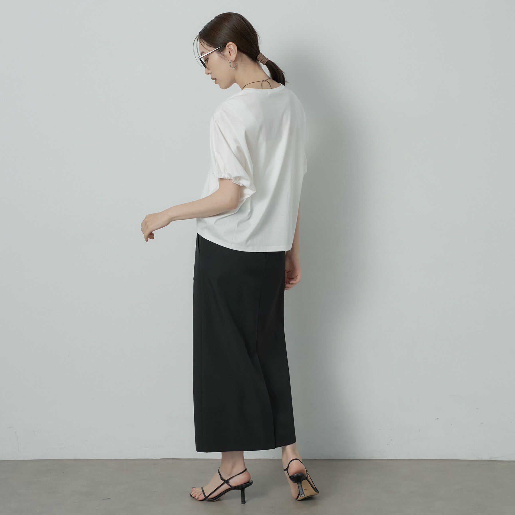 UNTITLED「【汗染み防止/コットン100】ドルマンプルオーバー」|Tシャツ・カットソー|