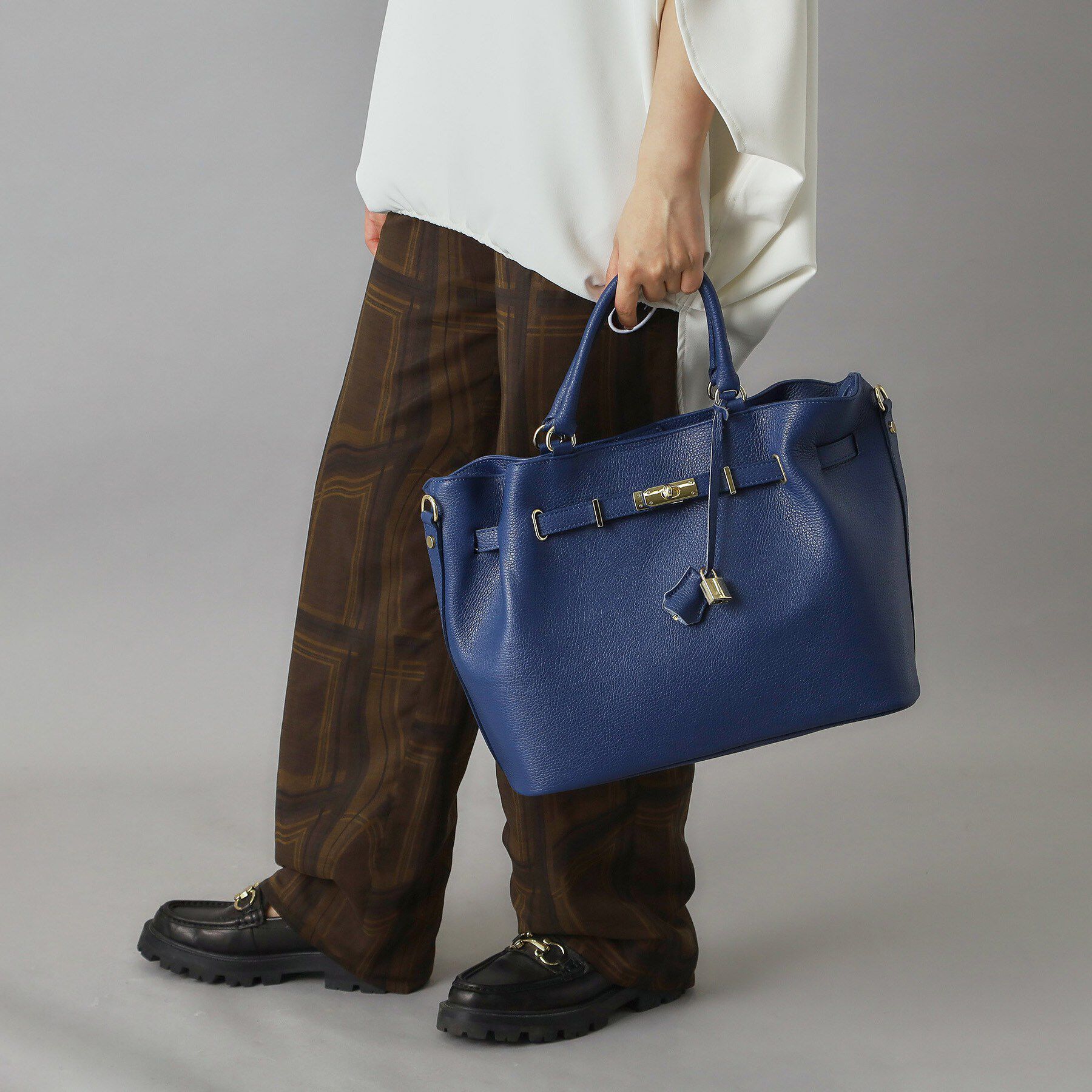 DRESSTERIOR「MILOS（ミロス）金具付きトートバッグ」|トートバッグ|