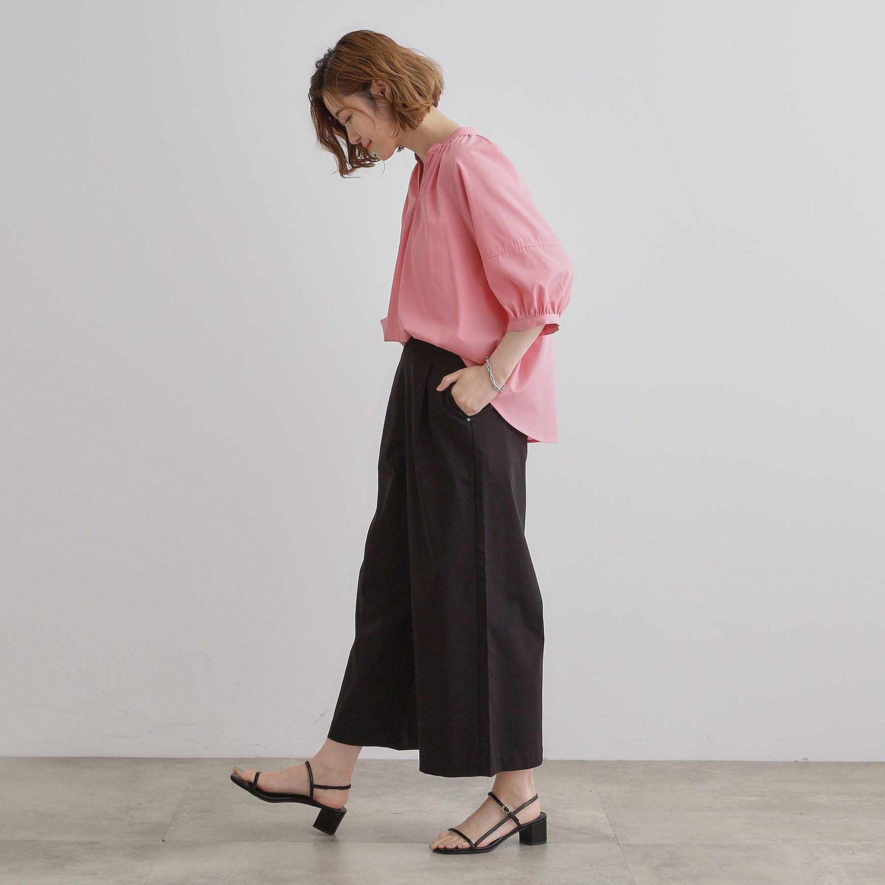 grove「【冷感】サマーハイパーストレッチワイドパンツ」|その他|