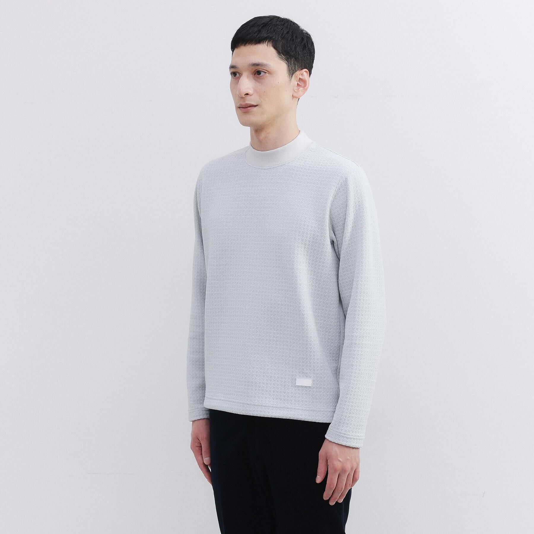 TAKEO KIKUCHI「モールクオーターモックネック」|Tシャツ・カットソー|