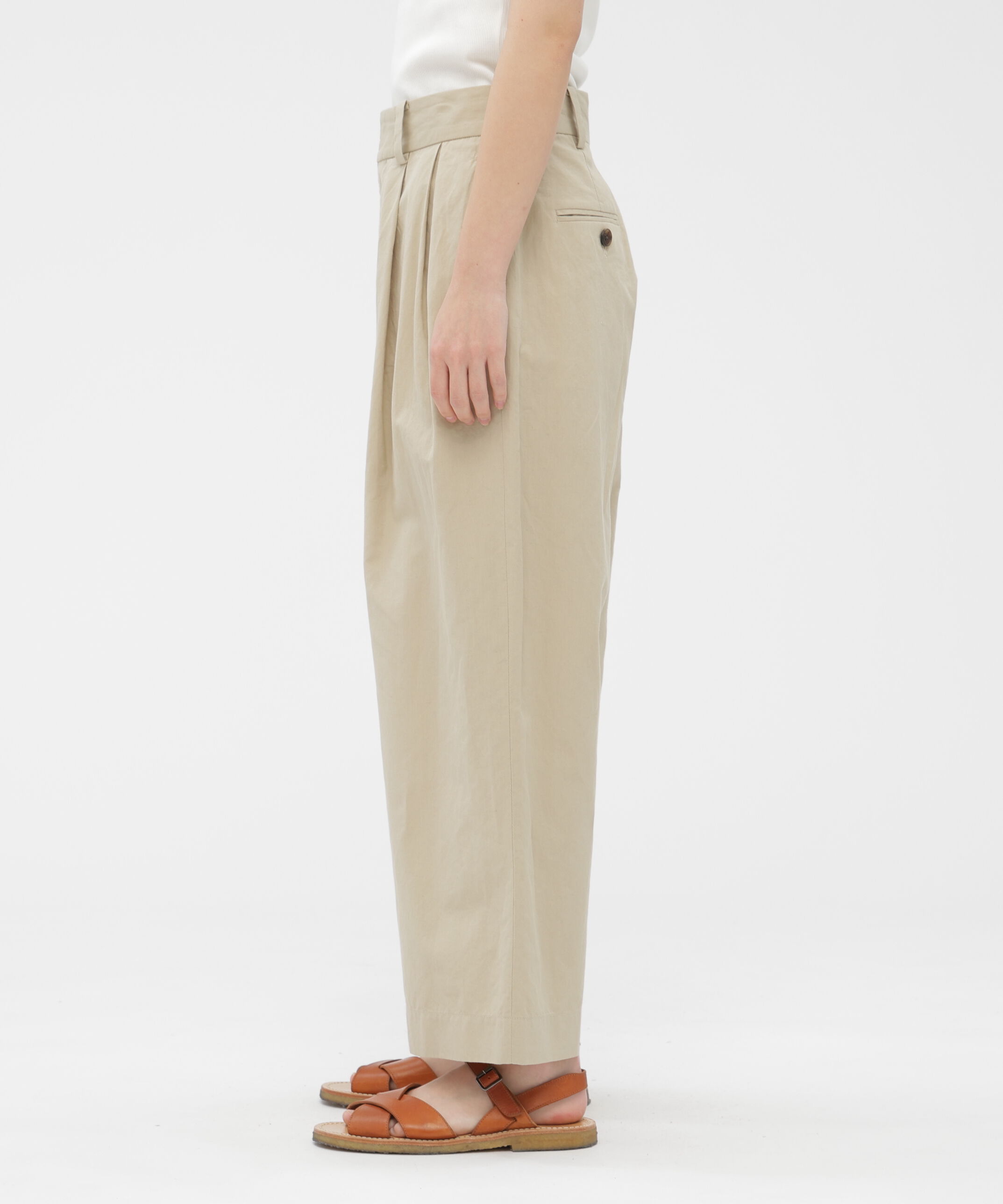  「COTTON LINEN TROUSERS」|その他|