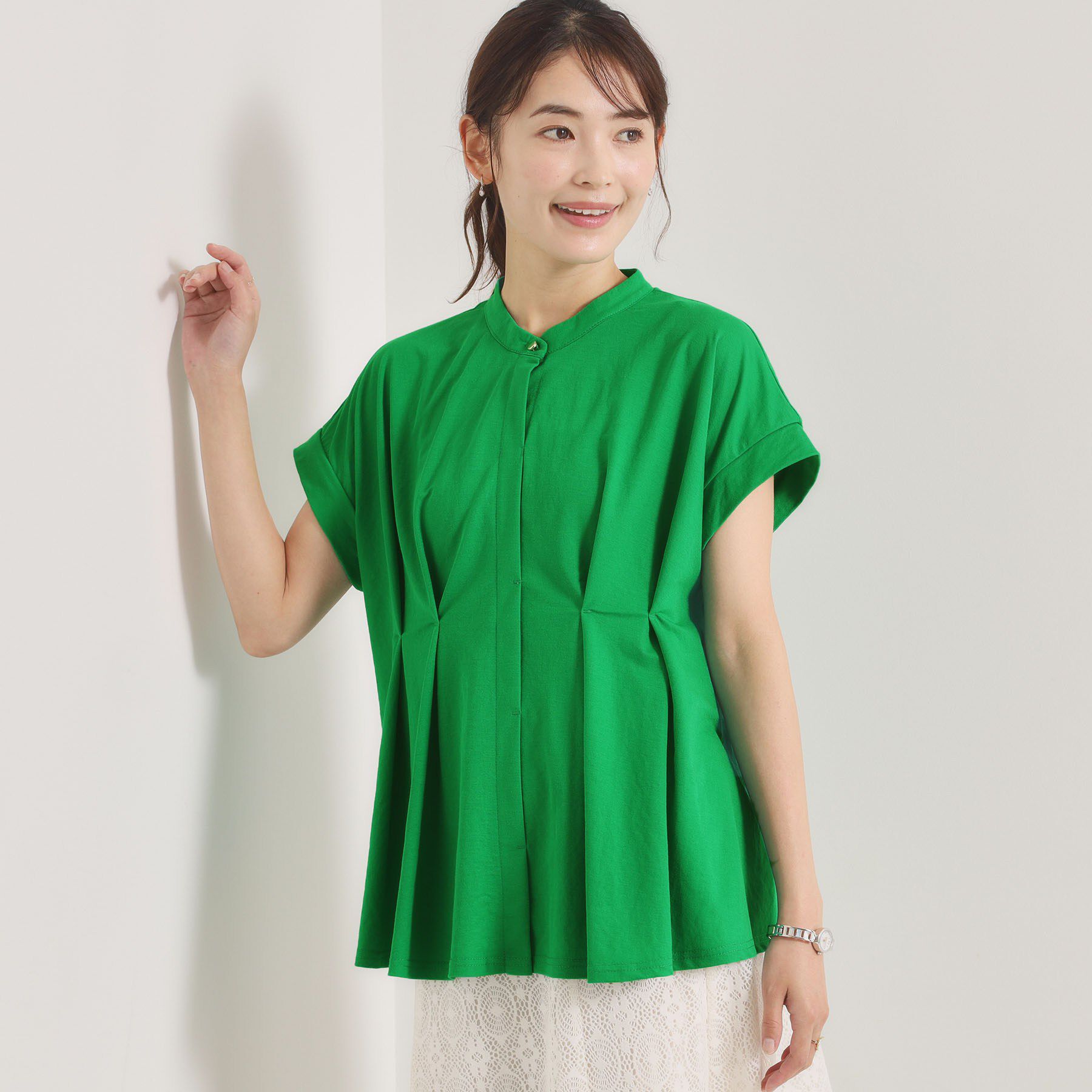 ITS&rsquo;DEMO「【冷感】カノコタックプルオーバー」|Tシャツ・カットソー|