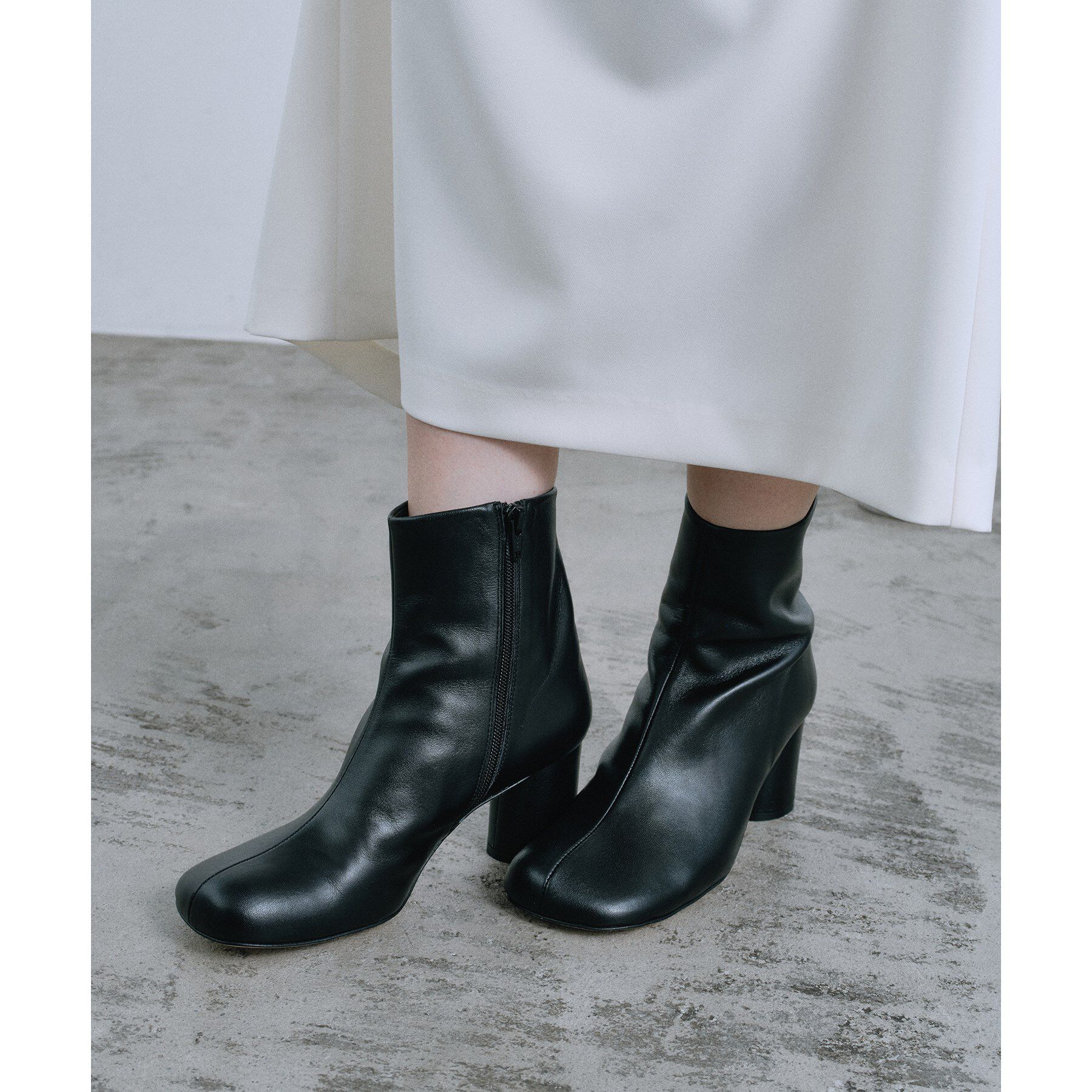 CODE A「◆PELLICO SUNNY｜short boots」|ショートブーツ|ブラック(019)