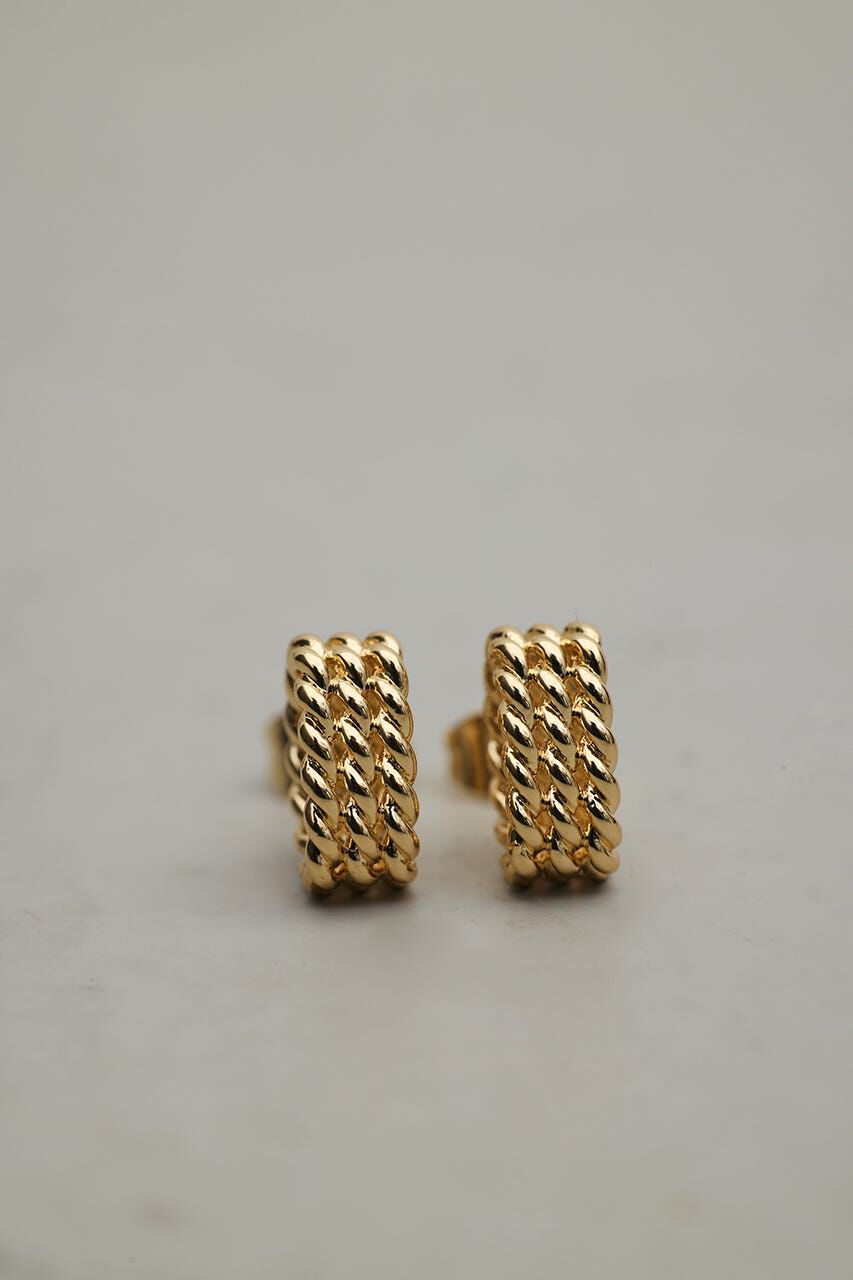 STYLEMIXER「メッシュデザインミニマムピアス」|ピアス|