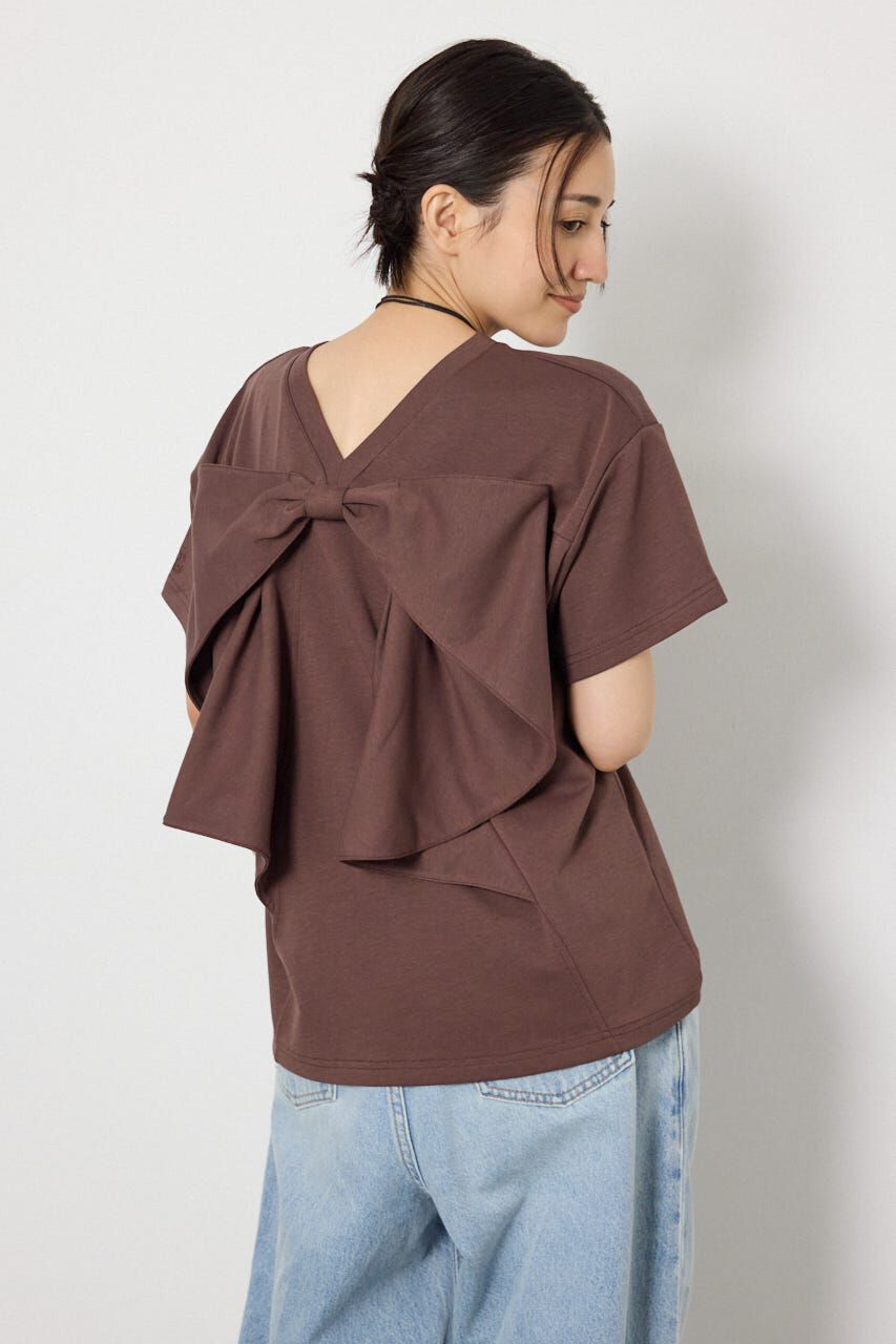 RODEO CROWNS「ビッグリボン2WAY Tシャツ」|Tシャツ・カットソー|BRN