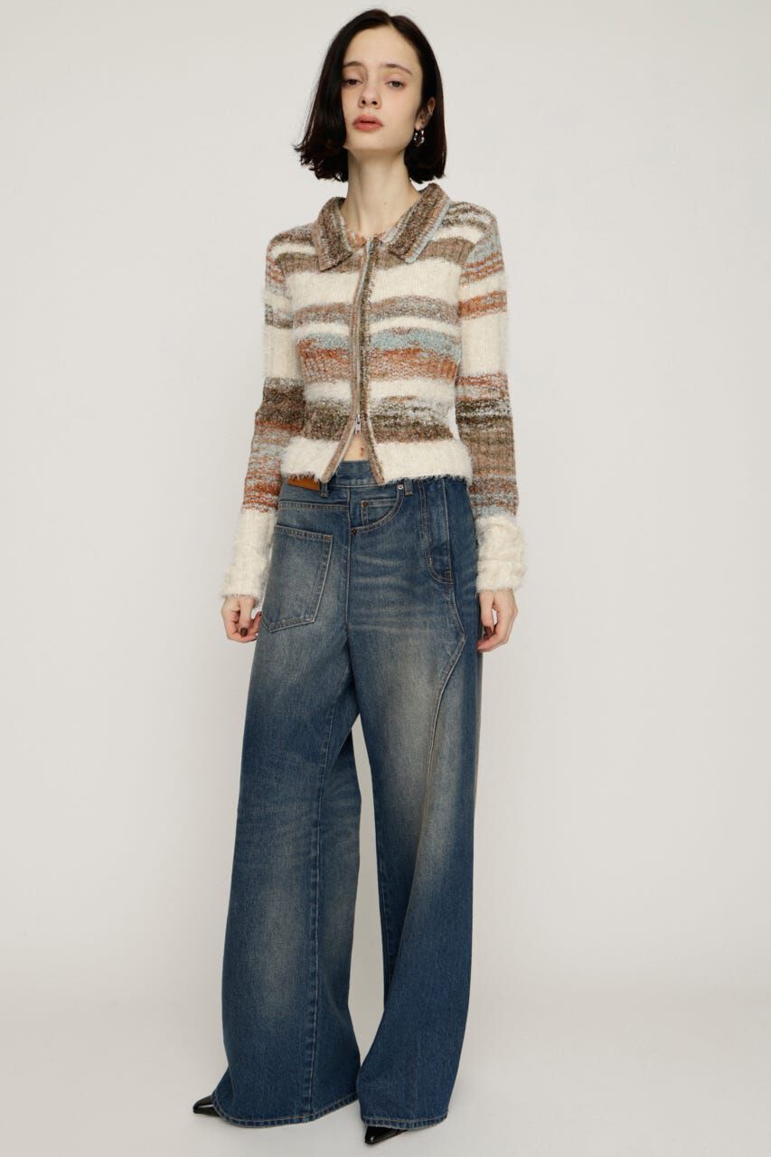 SLY「BACK TO FRONT DENIM パンツ」|デニム|
