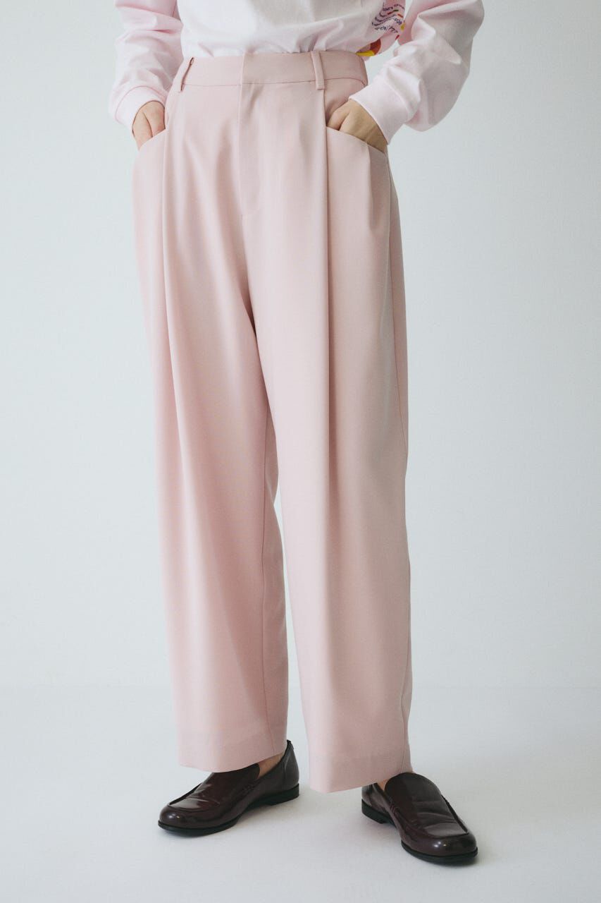 HeRIN.CYE「Straight tuck pants」|その他|L/PNK1