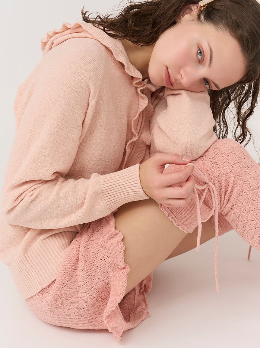 SNIDEL HOME「クロシェレッグウォーマー」|その他|