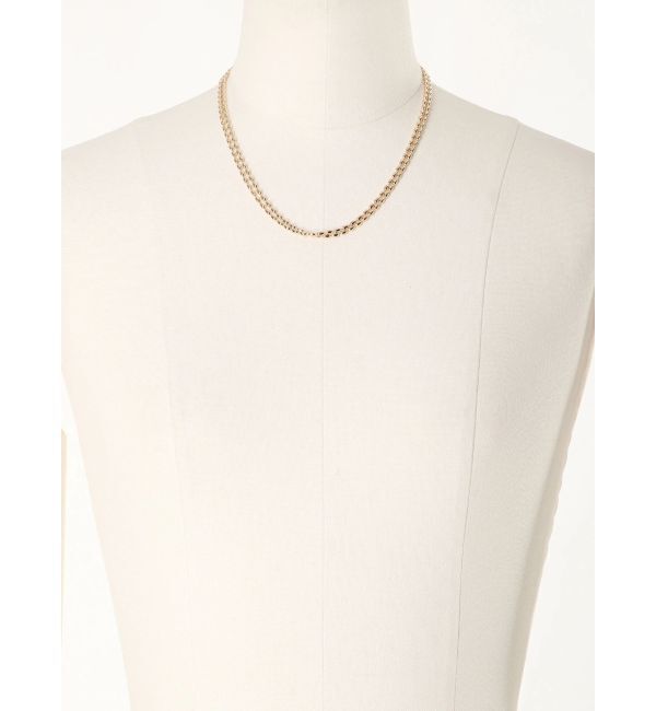 ELENDEEK「PEARL&CHAIN DOUBLE NECKLACE」|ネックレス|