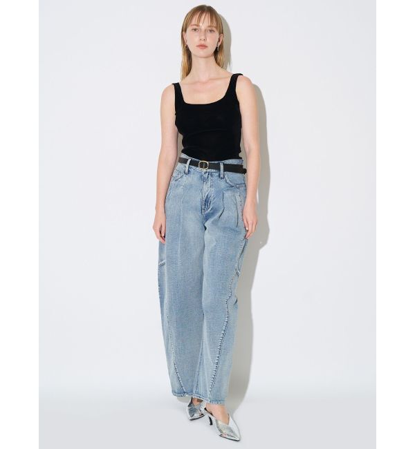 ELENDEEK「FROCKY TULLE PAD TANK」|タンクトップ|