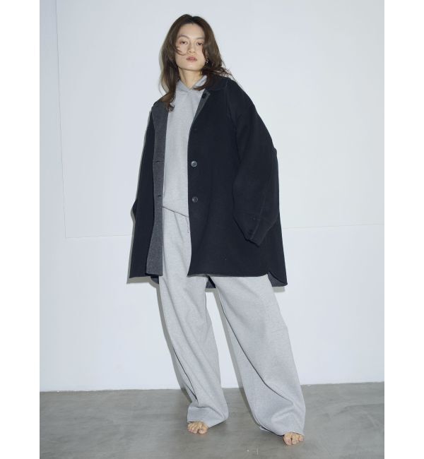 Ungrid「【Htage】リバーシブルビッグシルエットリバーコート」|その他|