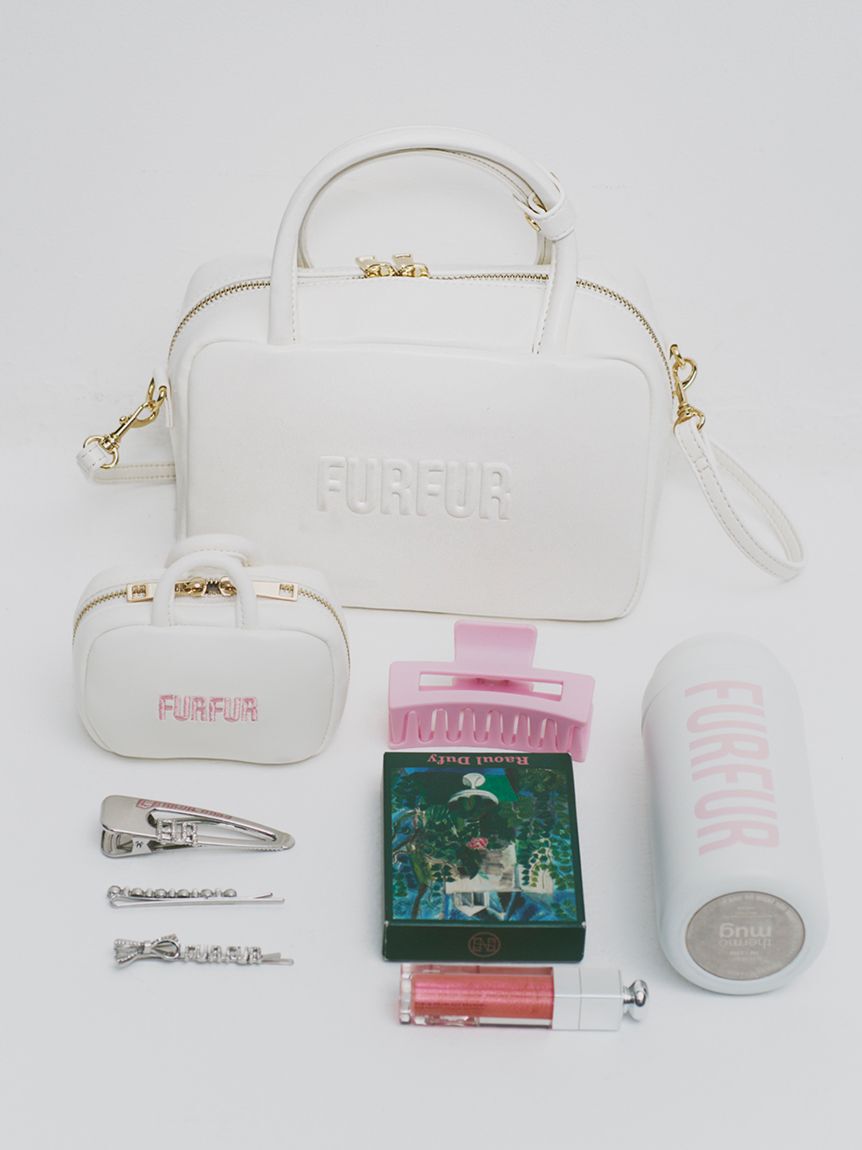 FURFUR「【限定カラー】バリエーションスクエアボストンバッグ」|ボストンバッグ|