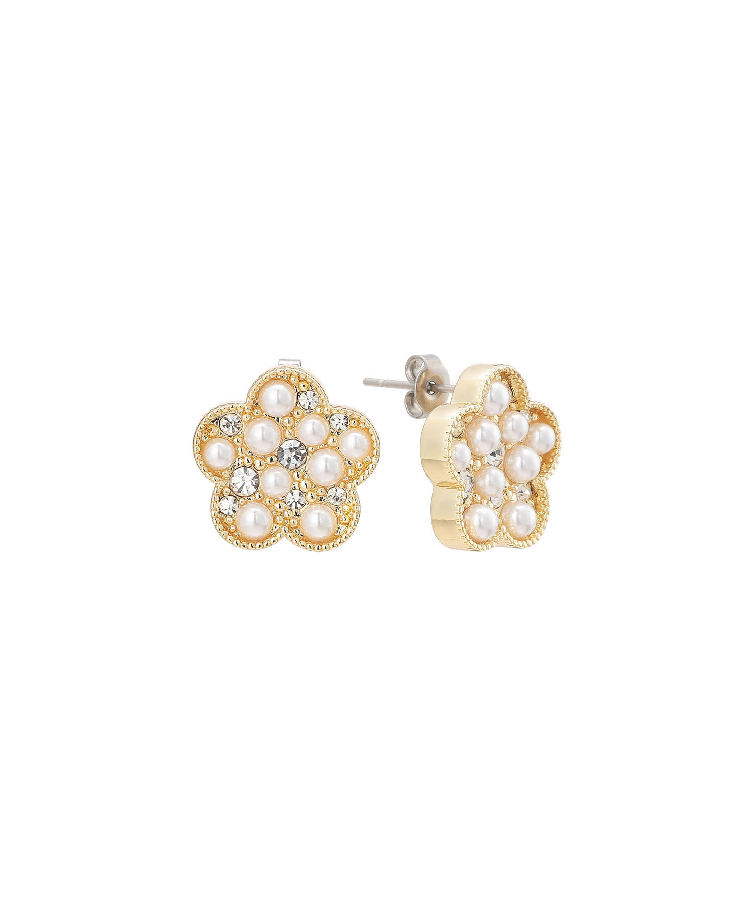 MARY QUANT「パールクラスタ ピアス」|ピアス|