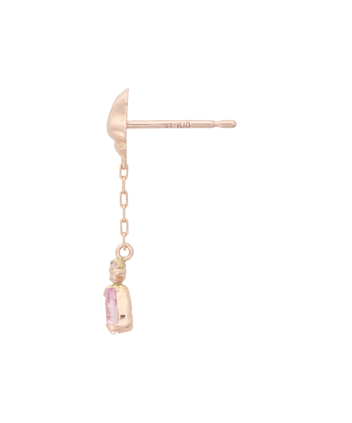 Samantha Tiara「K10PG リボンピアス」|ピアス|
