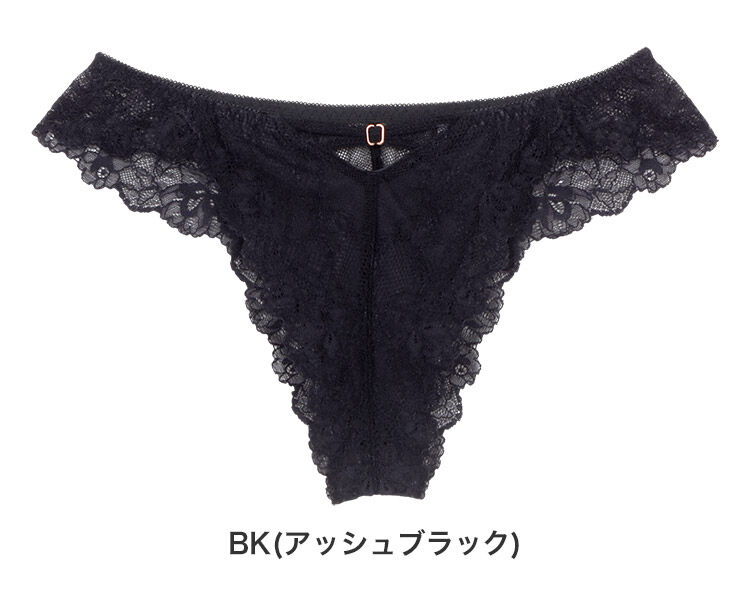 intesucre「アンテシュクレ ナイス谷間 IBT362ペア ブラジリアンショーツ M/L/LL IST362」|インナー|BK