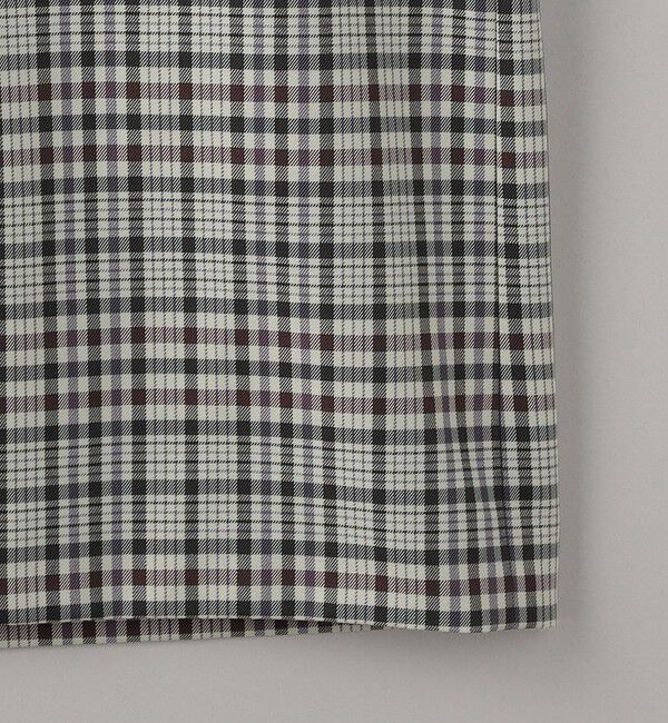 BEAUTY&YOUTH UNITED ARROWS「ステンカラー チェックコート」|ステンカラーコート|