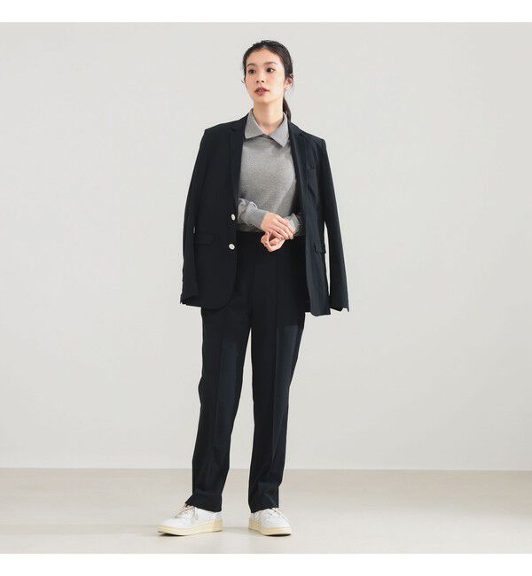Demi-Luxe BEAMS 「AK+1 / ポロカラー プルオーバー」|ニット・セーター|