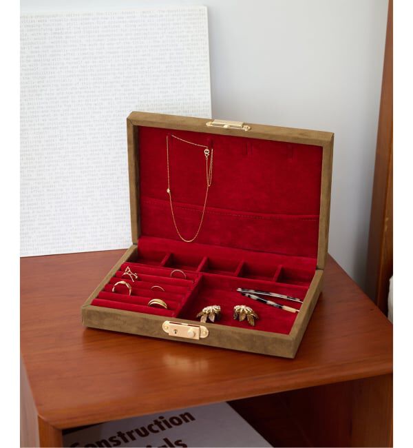 journal standard Furniture「《WEB限定予約》JSF JEWELRY BOX A5　ジュエリーボックス」|その他|ブラウン C