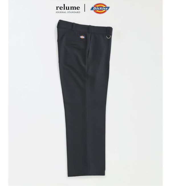 JOURNAL STANDARD relume「《予約》Dickies / ディッキーズ 別注 ピンタック ワイドスラックス」|スラックス|ブラック