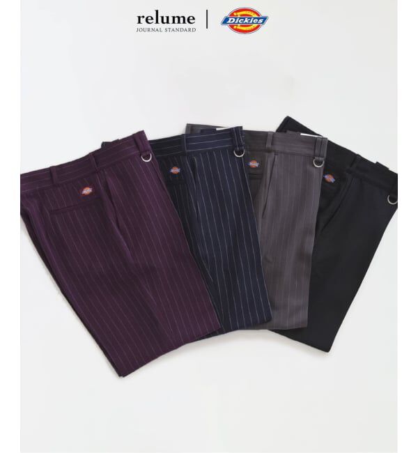 JOURNAL STANDARD relume「《予約》Dickies / ディッキーズ 別注 ピンタック ワイドスラックス」|スラックス|