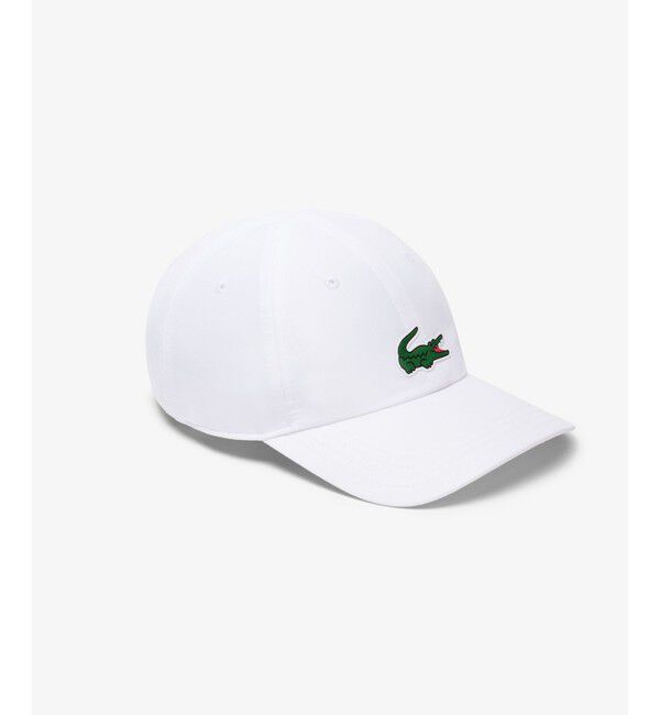 LACOSTE「「ノバク・ジョコビッチ」フロントワニロゴキャップ」|キャップ・キャスケット|ホワイト系その他
