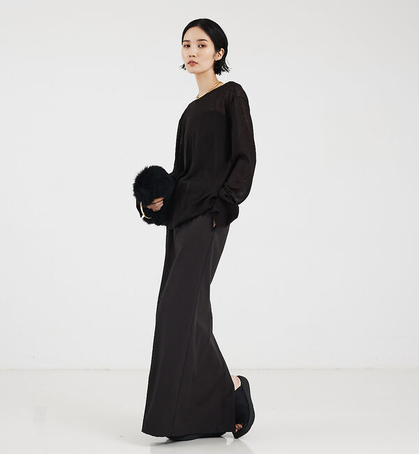 The Store by C' 「【CARUS】GOLD RING FUR BAG／ゴールドリングファーバッグ」|ハンドバッグ|