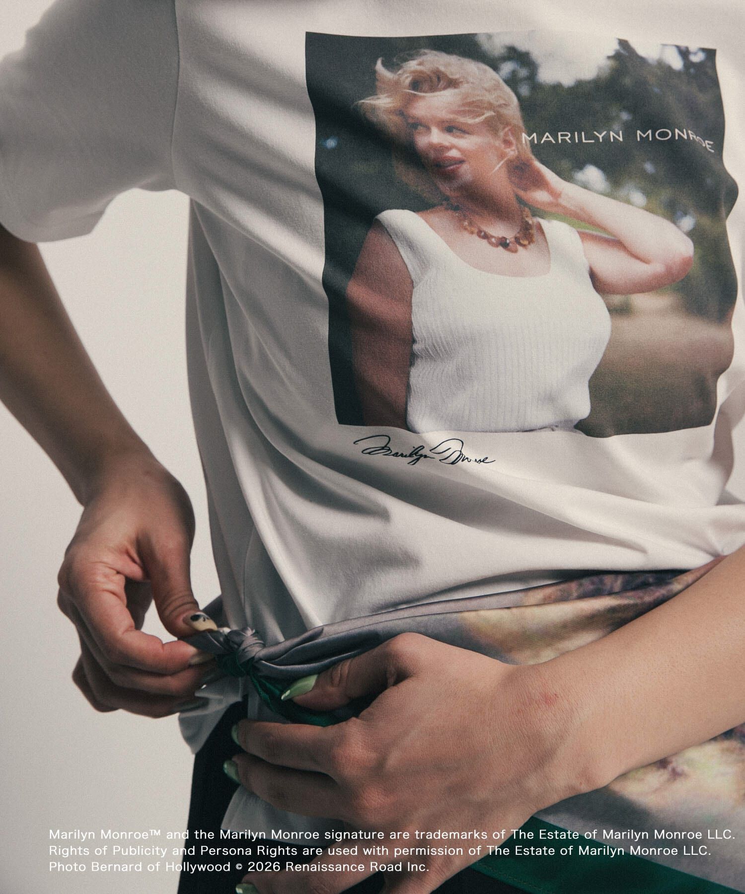 SENSE OF PLACE by URBAN RESEARCH「『別注』MARILYNMONROE&times;SENSE OF PLACE　プリントスカーフ」|バンダナ・スカーフ|