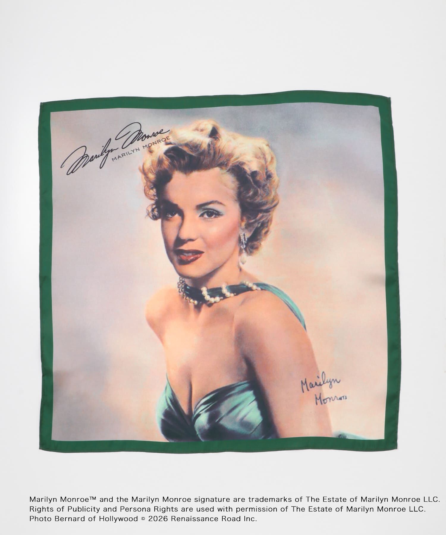 SENSE OF PLACE by URBAN RESEARCH「『別注』MARILYNMONROE&times;SENSE OF PLACE　プリントスカーフ」|バンダナ・スカーフ|