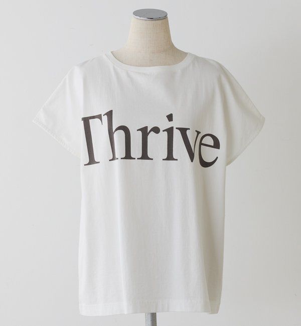  「オーガニックコットンフレンチスリーブThrive T」|プルオーバー|