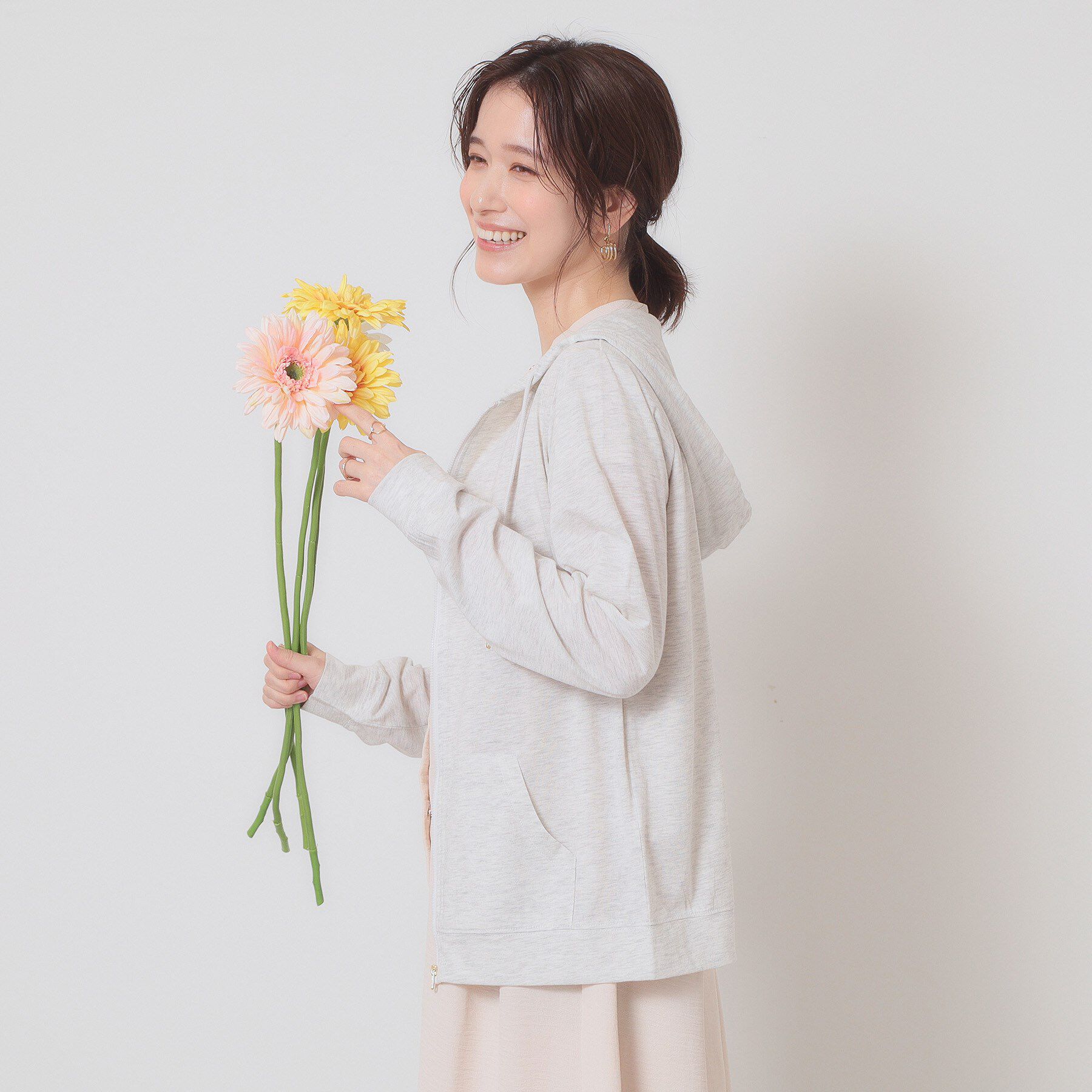 ITS&rsquo;DEMO「【定番人気／手洗い可／M・L展開】UVカットパーカ」|パーカー|