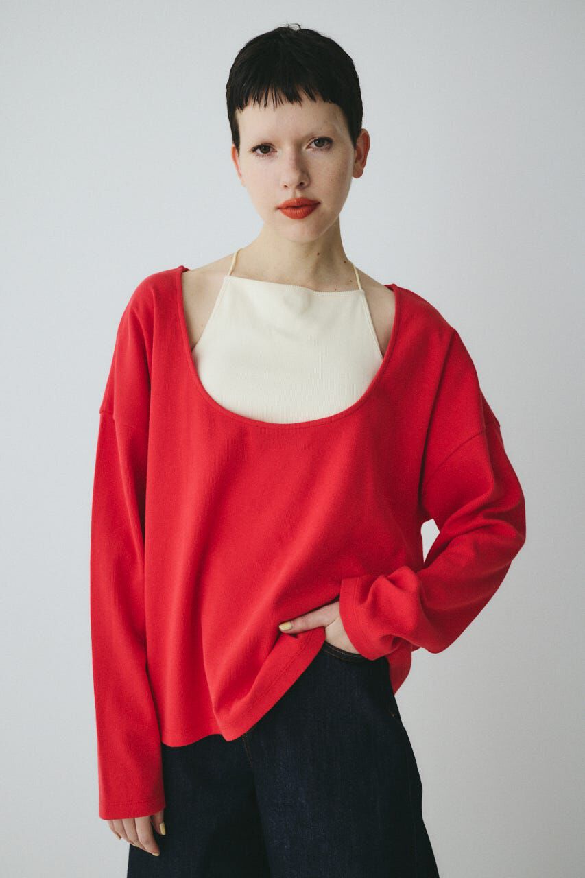 HeRIN.CYE「2Way over size cut tops」|Tシャツ・カットソー|