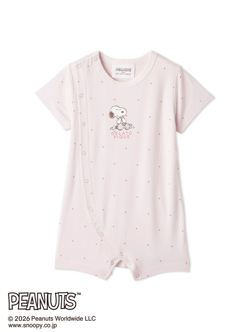GELATO PIQUE KIDS & BABY「【PEANUTS】【BABY】【接触冷感】ロンパース」|ロンパース|