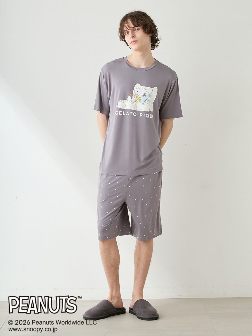 GELATO PIQUE HOMME「【PEANUTS】【HOMME】【接触冷感】ハーフパンツ」|その他|